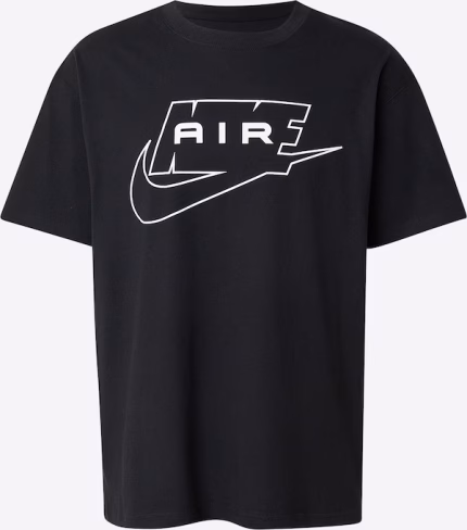 Nike Sportswear Μπλουζάκι 'Air' σε Μαύρο