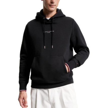 TOMMY JEANS TJM REG LINEAR LOGO HOODIE EXT