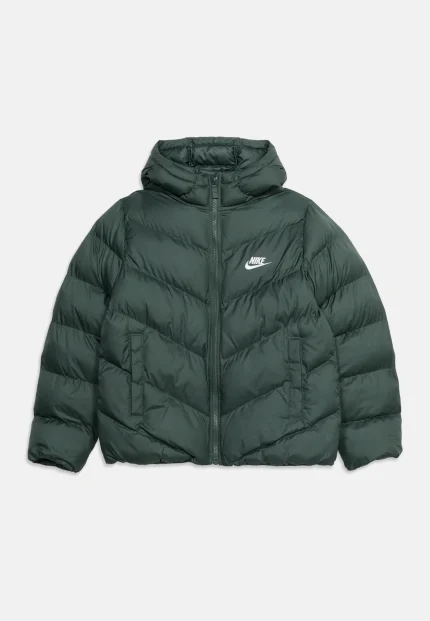 Nike Sportswear PUFFER UNISEX - Χειμωνιάτικο μπουφάν - green/(white)