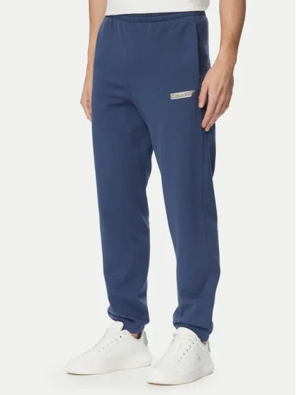 Calvin Klein Παντελόνι φόρμας  Σκούρο μπλε Regular Fit