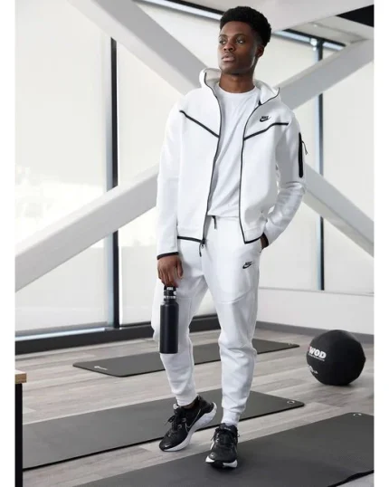 Σέτ Αθλητική φόρμα NSW Nike Tech Fleece – Άσπρες