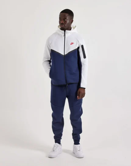 Σέτ Αθλητική φόρμα NSW Nike Tech Fleece – Άσπρο/Μπλέ