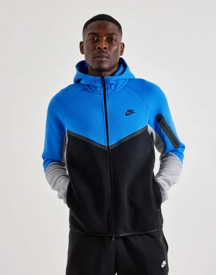Σέτ Αθλητική φόρμα NSW Nike Tech Fleece –  Γαλάζιο/Μαύρο