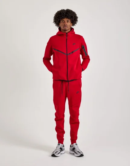 Σέτ Αθλητική φόρμα NSW Nike Tech Fleece – Κόκκινες